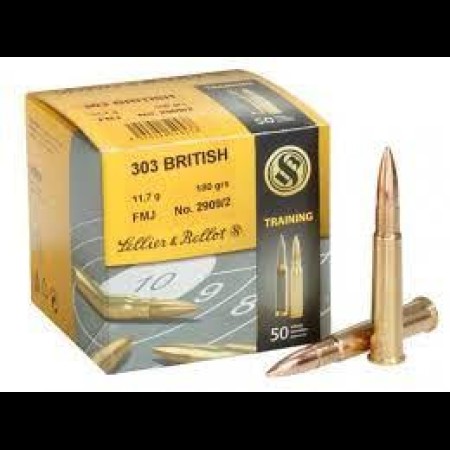 Sellier and Bellot .303 British training FMJ 180gr
